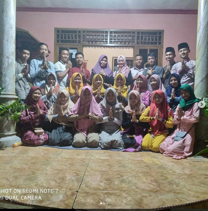 Silaturahmi Idul Fitri ke Pamong Saka